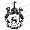 McCarthy D3 Family Crest Ireland Instant Digital Download, Vector pdf in full colour and black and white with crest