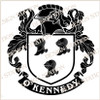 O'Kennedy Digital Family Crest, Vector pdf file available for download on purchase