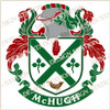 McHugh Family Crest Ireland PDF Instant Download,  design also suitable for engraving onto our cufflinks, signet rings and pendants.