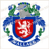 Wallace Family Crest Ireland PDF Instant Download,  design also suitable for engraving onto our cufflinks, signet rings and pendants.