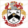 Rogers Family Crest Ireland PDF Instant Download,  design also suitable for engraving onto our cufflinks, signet rings and pendants.