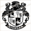 Riordan Family Crest Ireland PDF Instant Download,  design also suitable for engraving onto our cufflinks, signet rings and pendants.