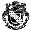 O'Quigley Family Crest Ireland PDF Instant Download,  design also suitable for engraving onto our cufflinks, signet rings and pendants.