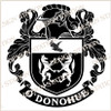 O'Donohue Family Crest Ireland PDF Instant Download,  design also suitable for engraving onto our cufflinks, signet rings and pendants.