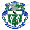 Donoghue Family Crest Ireland PDF Instant Download,  design also suitable for engraving onto our cufflinks, signet rings and pendants.