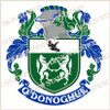 O'Donoghue Family Crest Ireland PDF Instant Download,  design also suitable for engraving onto our cufflinks, signet rings and pendants.