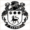 Flynn Family Crest Ireland PDF Instant Download,  design also suitable for engraving onto our cufflinks, signet rings and pendants.