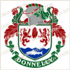 Donnelly Family Crest Ireland PDF Instant Download,  design also suitable for engraving onto our cufflinks, signet rings and pendants.