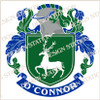 O'Connor of Corcomroe Family Crest Ireland PDF Instant Download,  design also suitable for engraving onto our cufflinks, signet rings and pendants.