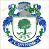 Connor of Don Family Crest Ireland PDF Instant Download,  design also suitable for engraving onto our cufflinks, signet rings and pendants.