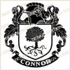 Connor of Don Family Crest Ireland PDF Instant Download,  design also suitable for engraving onto our cufflinks, signet rings and pendants.