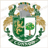 Connor of Sligo Family Crest Ireland PDF Instant Download,  design also suitable for engraving onto our cufflinks, signet rings and pendants.