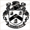 Mulligan Family Crest Ireland PDF Instant Download,  design also suitable for engraving onto our cufflinks, signet rings and pendants.