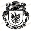 Moriarty Family Crest Ireland PDF Instant Download,  design also suitable for engraving onto our cufflinks, signet rings and pendants.