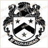 O'Monaghan Family Crest Ireland PDF Instant Download,  design also suitable for engraving onto our cufflinks, signet rings and pendants.