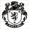 Molloy Family Crest Ireland PDF Instant Download,  design also suitable for engraving onto our cufflinks, signet rings and pendants.