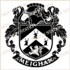 Meighan Family Crest Ireland PDF Instant Download,  design also suitable for engraving onto our cufflinks, signet rings and pendants.
