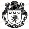 MacManus Family Crest Ireland PDF Instant Download,  design also suitable for engraving onto our cufflinks, signet rings and pendants.