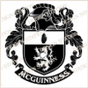 McGuinness Family Crest Ireland PDF Instant Download,  design also suitable for engraving onto our cufflinks, signet rings and pendants.