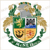 McNeil Family Crest Ireland PDF Instant Download,  design also suitable for engraving onto our cufflinks, signet rings and pendants.