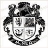 McNeil Family Crest Ireland PDF Instant Download,  design also suitable for engraving onto our cufflinks, signet rings and pendants.