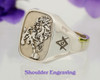 Lion Signet Ring Silver 