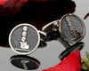 O'Moore Crest Design - shield design also available silver cufflinks