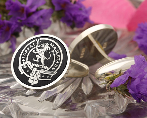 Broun Scottish Clan Engraved Cufflinks