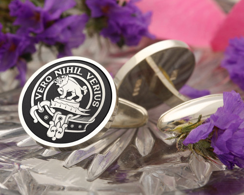 Clan Weir Engraved Cufflinks