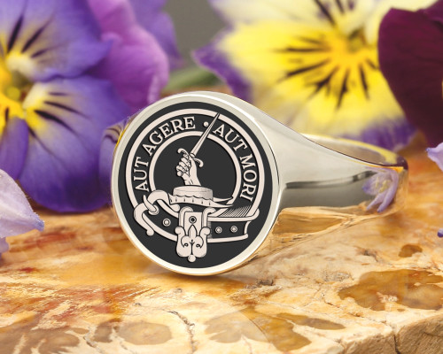 Scottish Clan Motto Rings My Personal Jewellery