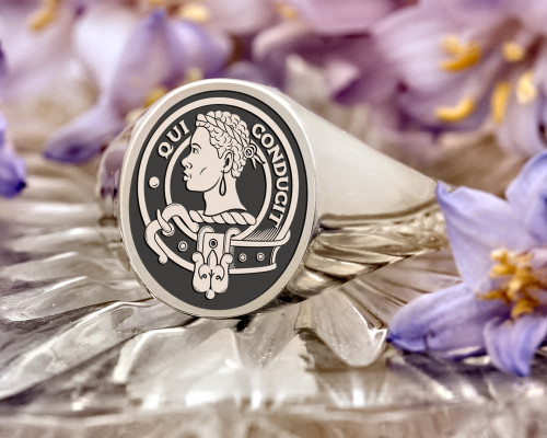 Borthwick Scottish Clan Signet Ring