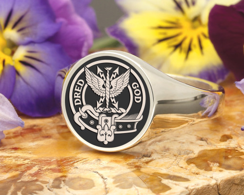 Carnegie Scottish Clan Signet Ring