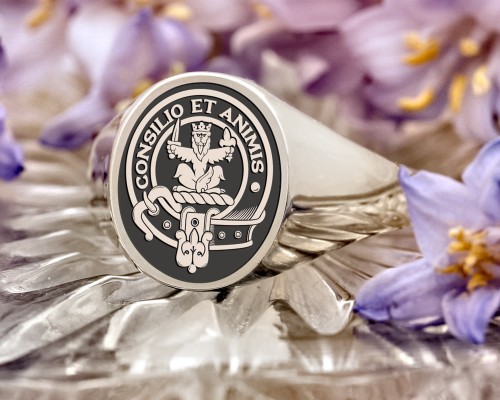 Maitland Scottish Clan Signet Ring