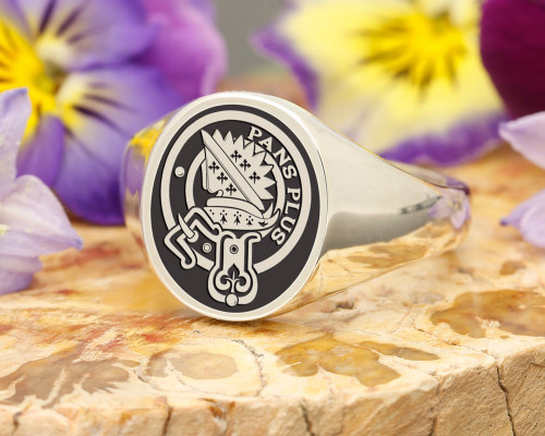 Clan Mar Signet Ring engraved to order