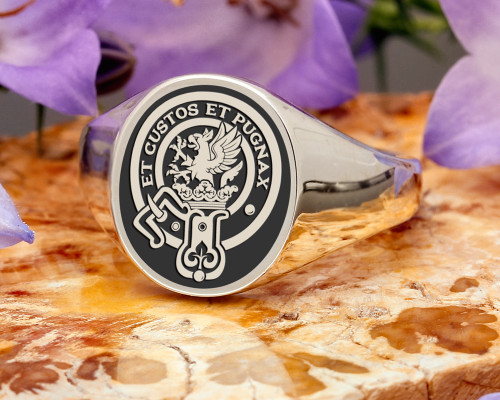 Marjoribanks Scottish Clan Signet Ring