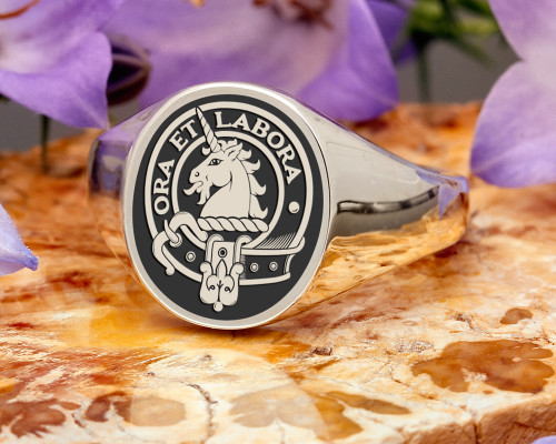 Ramsay Scottish Clan Signet Ring