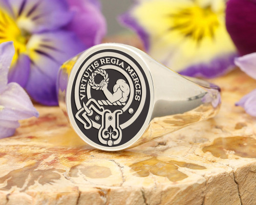 Skene Scottish Clan Signet Ring