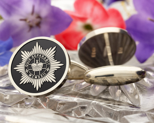 4th / 7th Dragoon Guards British Army Cufflinks in Silver or Gold