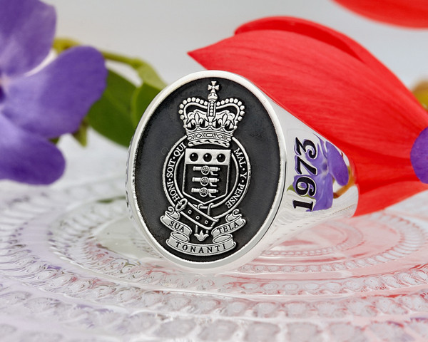 RAOC Royal Army Ordinance Corps Signet Ring