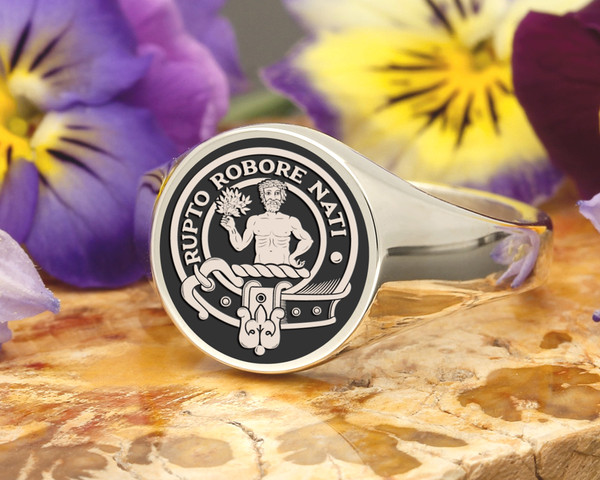 Aikenhead Scottish Clan Signet Ring Made to Order