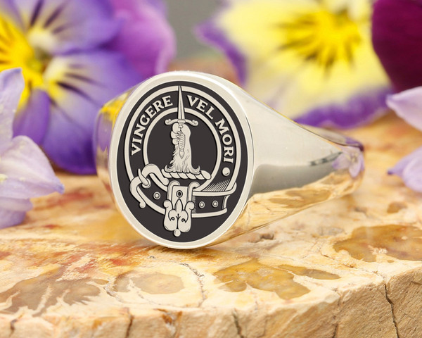 MacDowall Scottish Clan Signet Ring