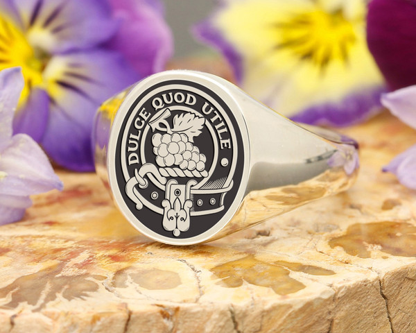 Strange Scottish Clan Signet Ring