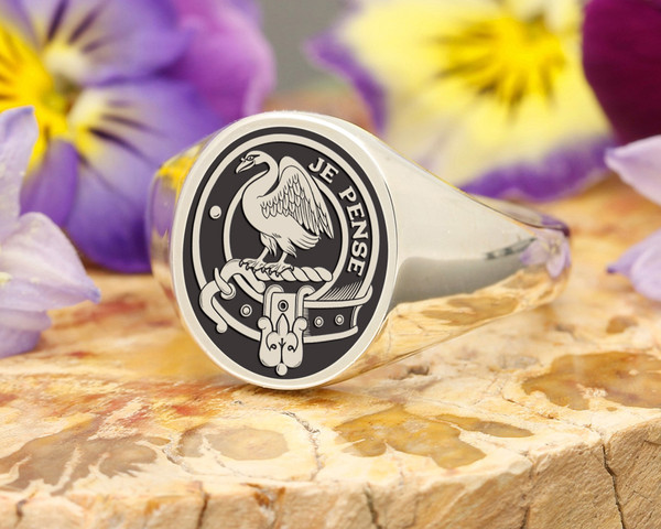 Wemyss Scottish Clan Signet Ring