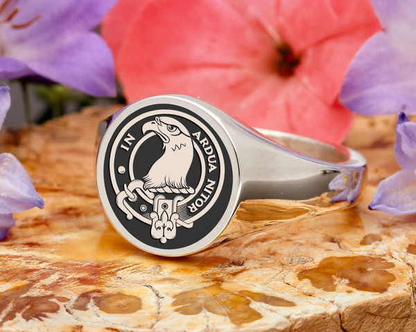 Halkerston Scottish Clan Signet Ring