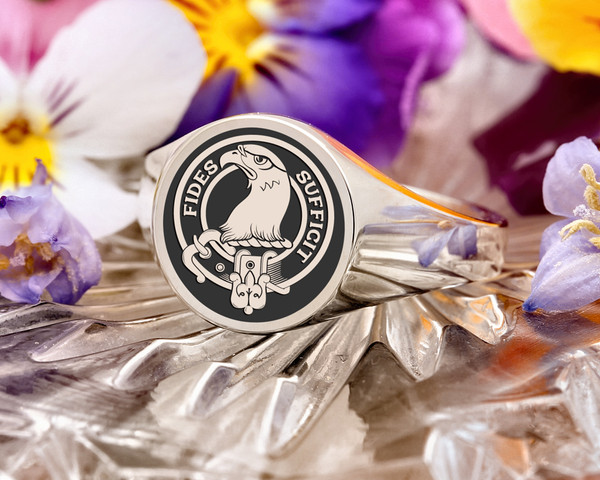 Halket Scottish Clan Signet Ring