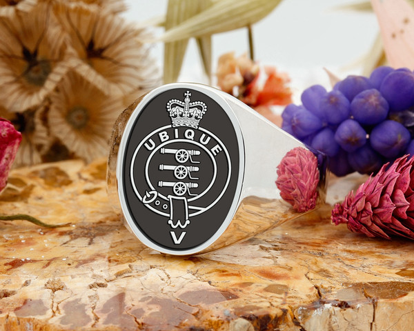 5th Regiment Royal Artillery (The Yorkshire Gunners) Signet Ring available in Silver or 9ct Gold