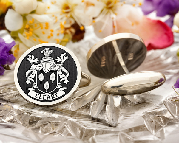 Cleary Family Crest Cufflinks
