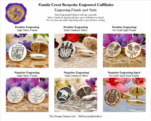Engraving Styles and Finishes