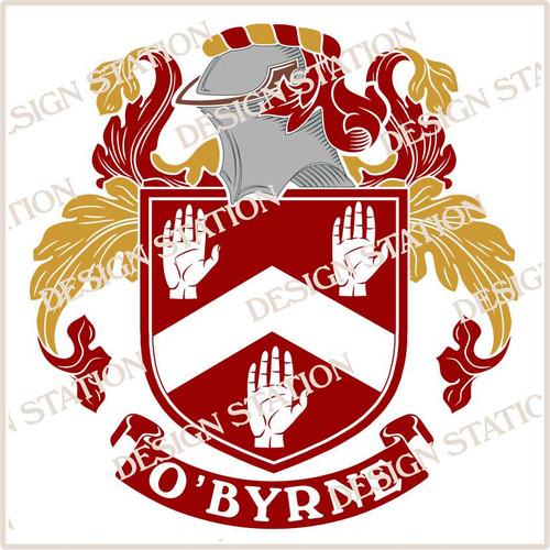 O'Byrne Family Crest Digital Download File 