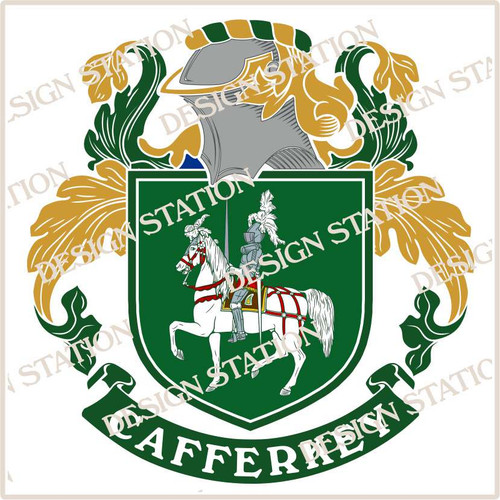 Cafferkey Family Crest Digital Download File 